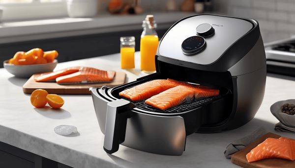 Comment cuire des saumons surgelés à l’air fryer rapidement ?